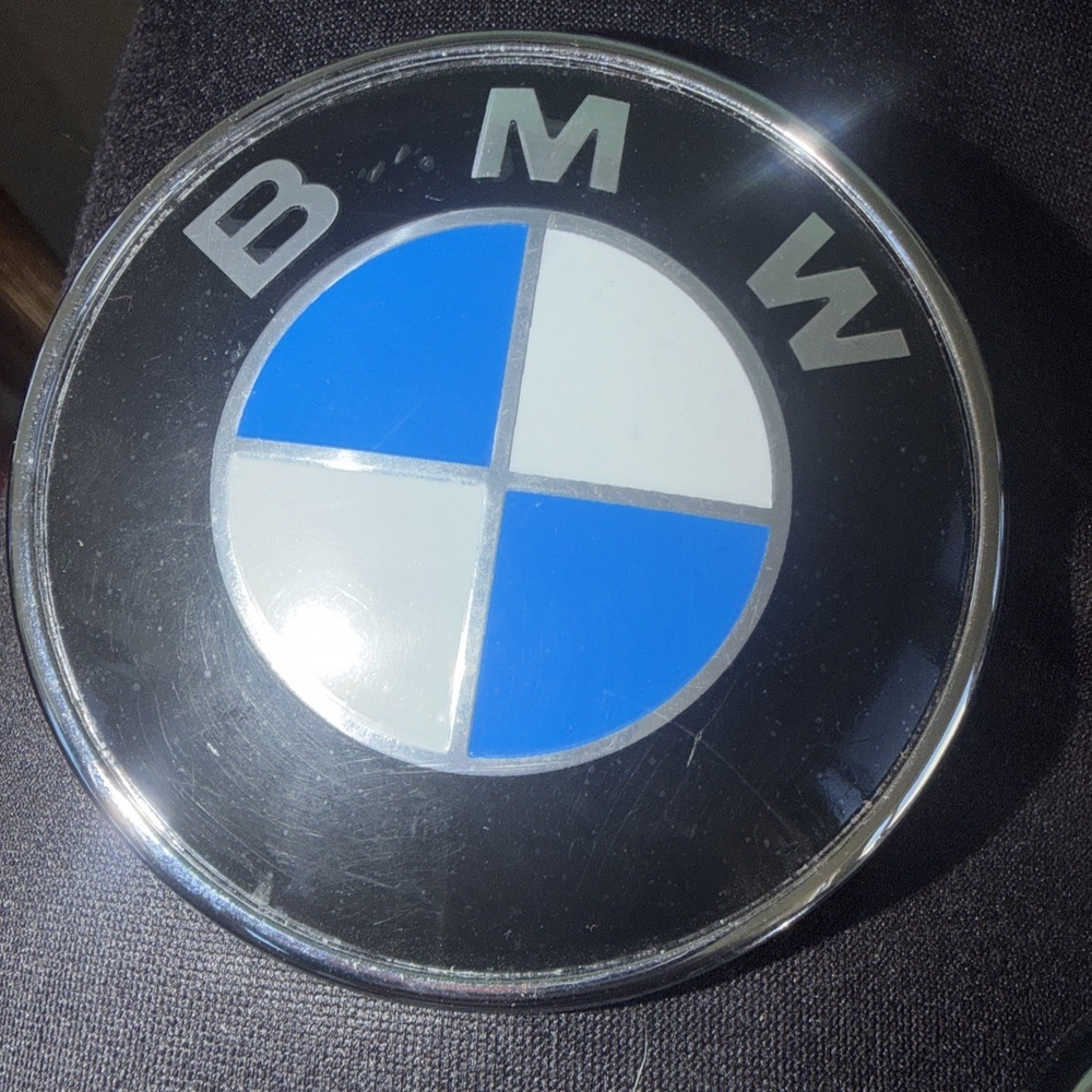 Genuine BMW Trunk Roundel, Emblem 51 14-8132375 82mm
